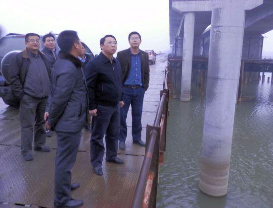 南昌市委常委、副市長(zhǎng)劉建洋蒞臨昌南大道東延工程項(xiàng)目現(xiàn)場(chǎng)檢查指導(dǎo)工作